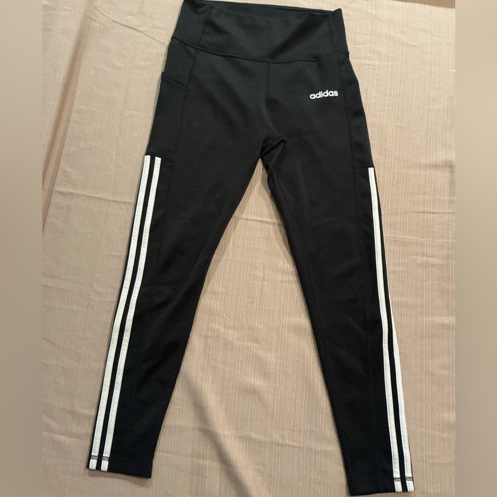 Adidas Climate classic three stripe leggings